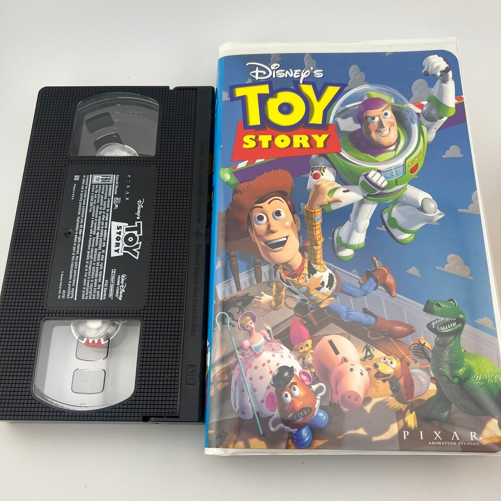 Disney Toy Story VHS 1996 Clamshell Pixar 6703 Tom Hanks Tim Allen